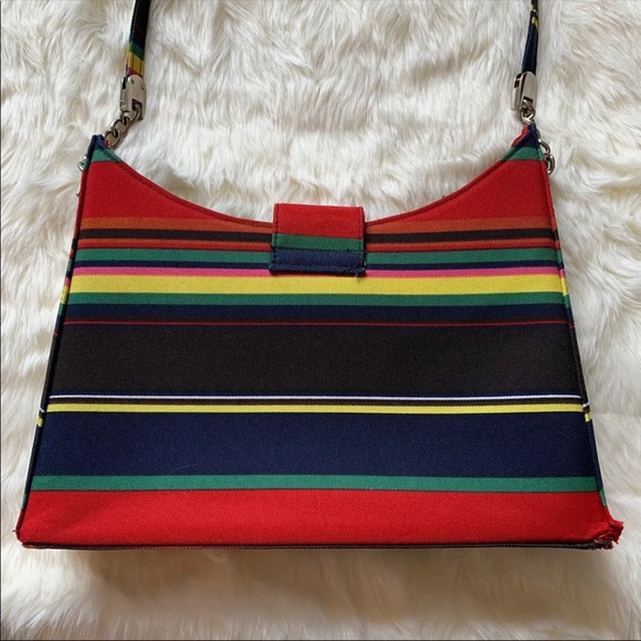 kate spade Bags | Kate Spade Vintage Stripe Handbag Pocketbook | Poshmark